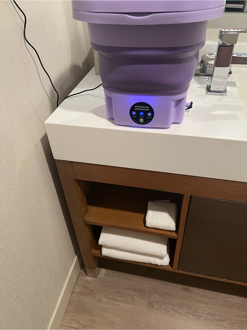 Collapsible Portable Washing Machine - Lavender